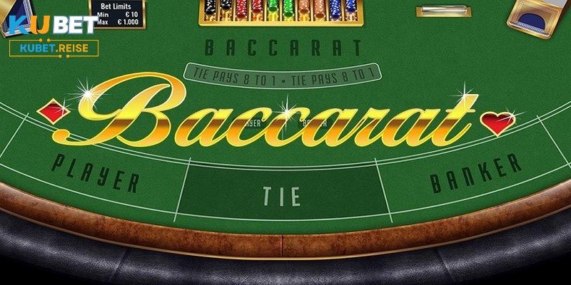 Mỗi ván bài Baccarat online Kubet có ba cửa cược chính