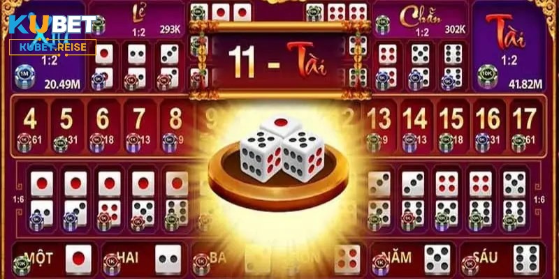 Sicbo online Kubet mang lại cho bet thủ cơ hội trải nghiệm giải trí thú vị